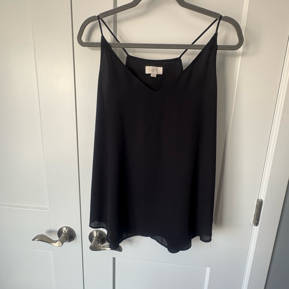 LOFT Black Camisole Top